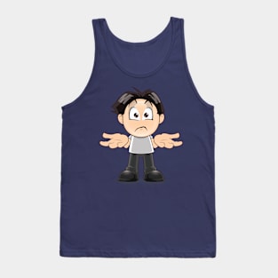 cute boy confused Tank Top